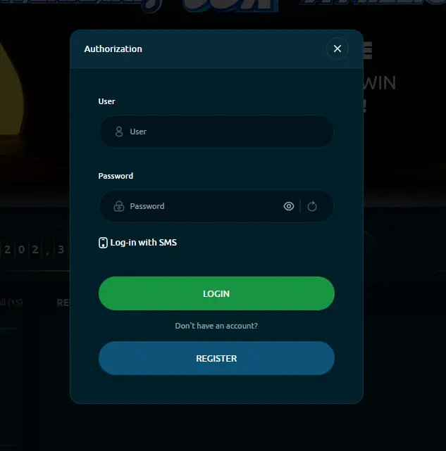 Crocobet Casino – přihlašovací stránka s podporou Face ID a Touch ID v iOS aplikaci